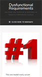 Mobile Screenshot of dysfunctionalrequirements.com